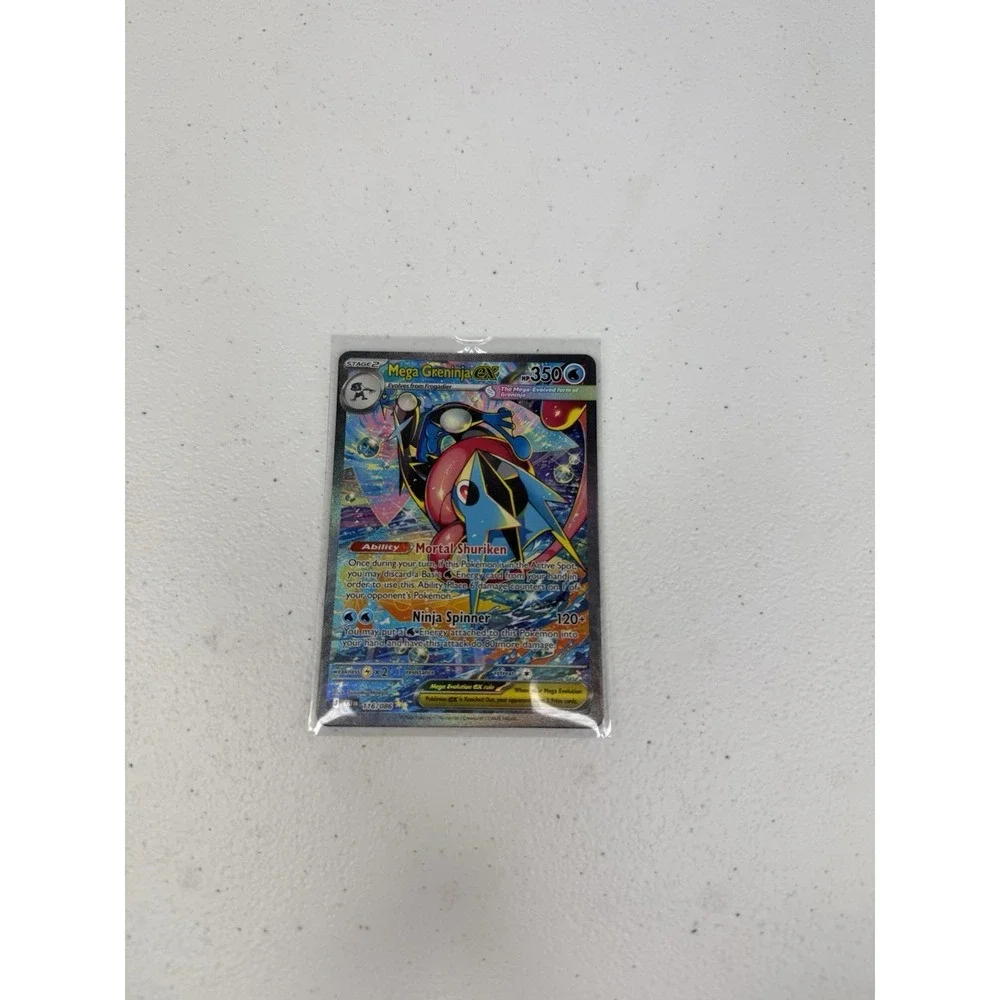 Mega Greninja EX 116/086 SIR -Chaos Rising Special Illustration Rare Pokemon