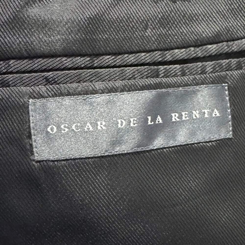 Oscar‎ de la Renta Navy Wool Blazer