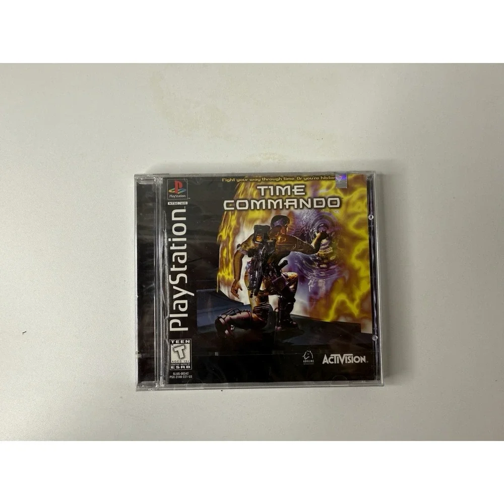 Time Commando (Sony PlayStation 1, 1996) **New Sealed