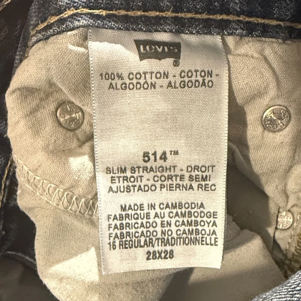 Levis men’s size