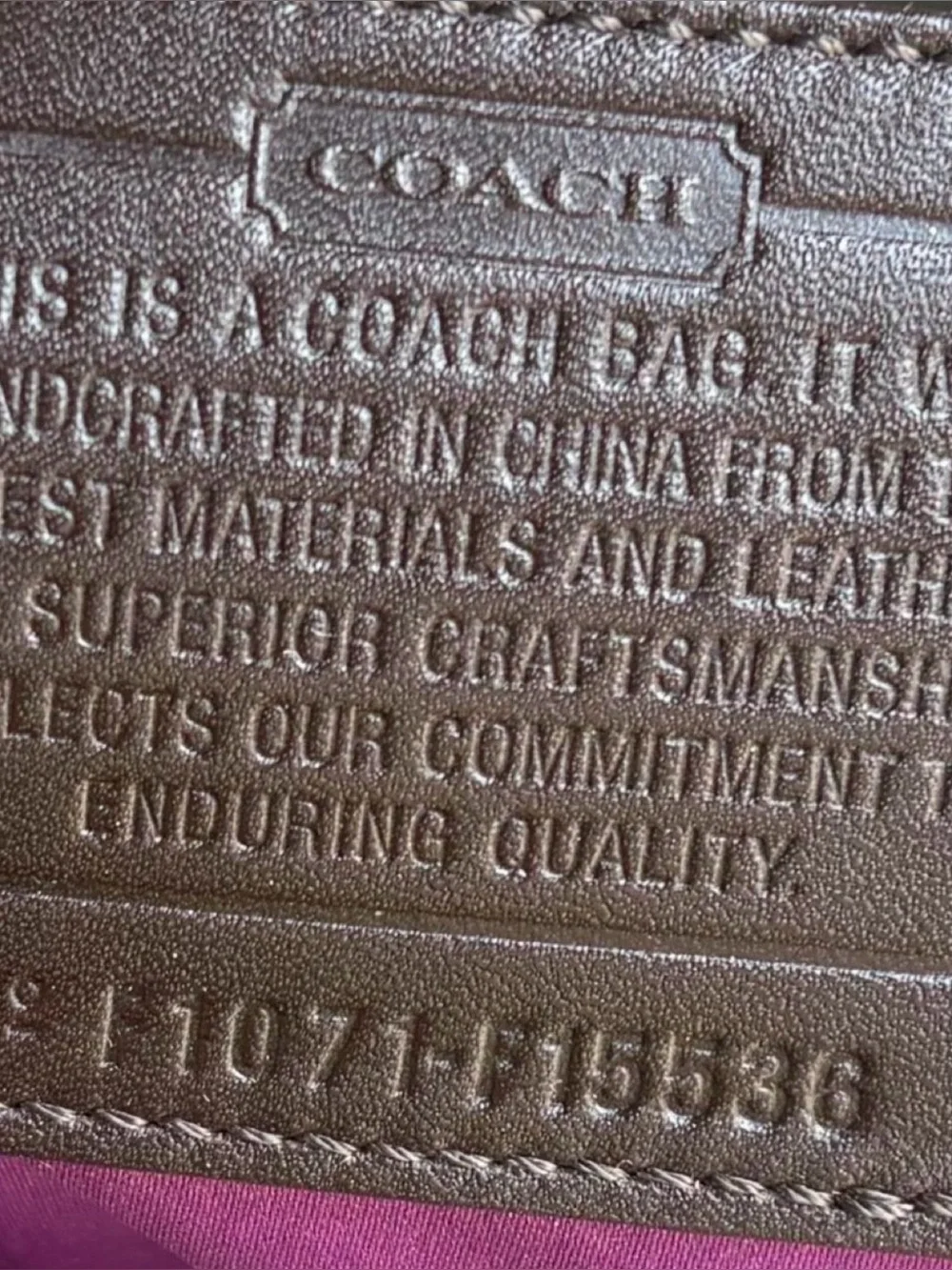 Coach creed f1071