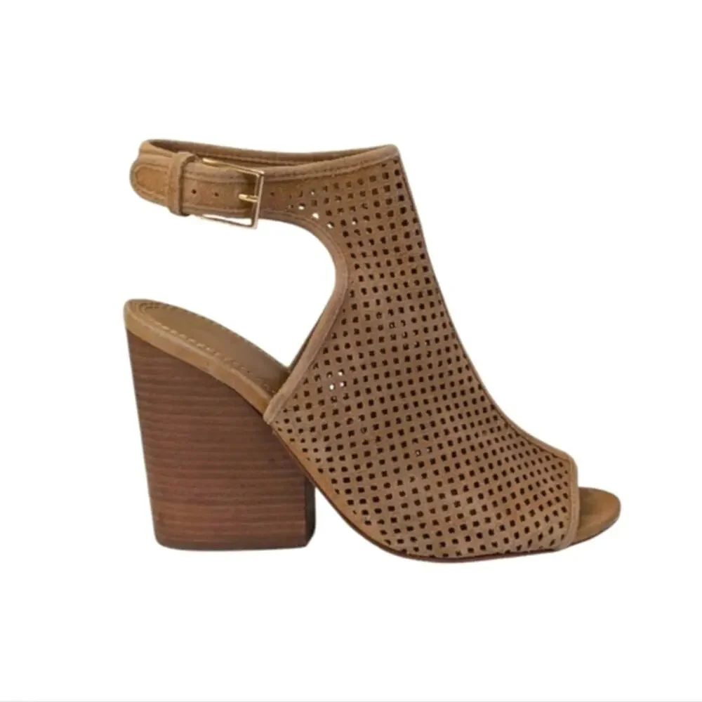 Tory Burch Jesse Block Heel Booties GUC $368 Size 8M    S3370