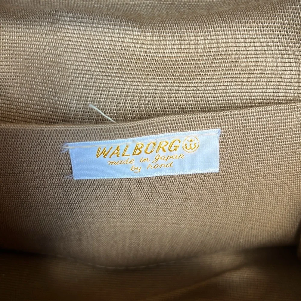 Walborg Vintage wicker Hand Made purse