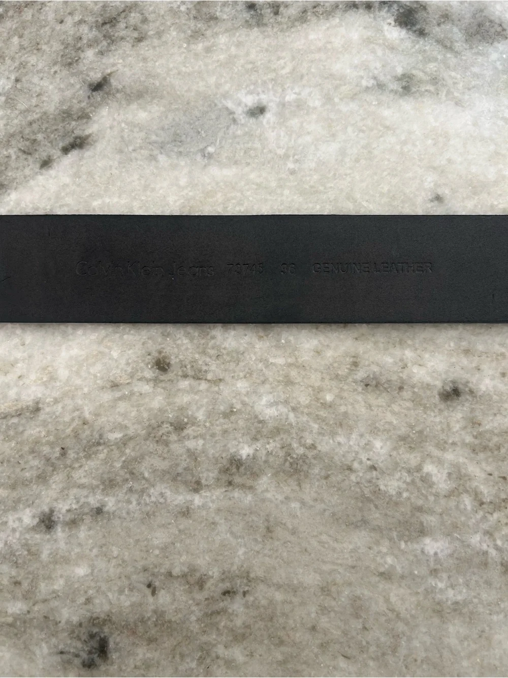 Calvin klein jeans Men's Black Studded Belt - Classic Rock Style size 36