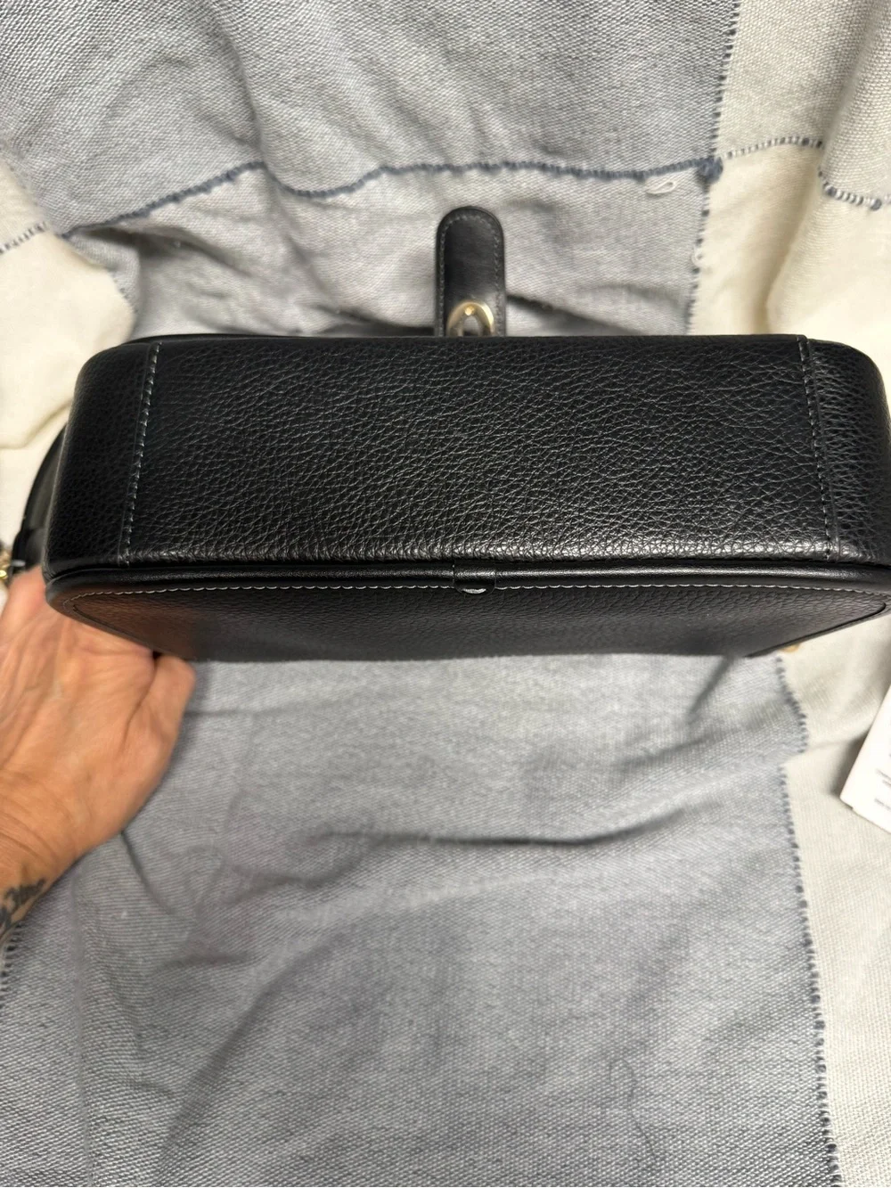 Coach sleek pebbled