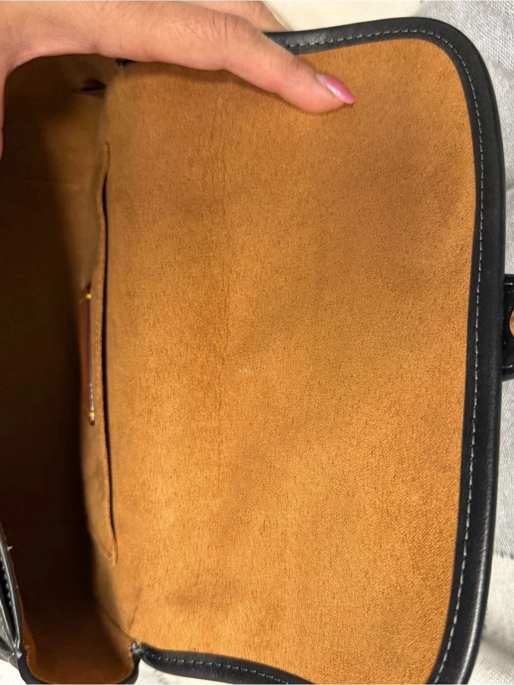 Coach sleek pebbled