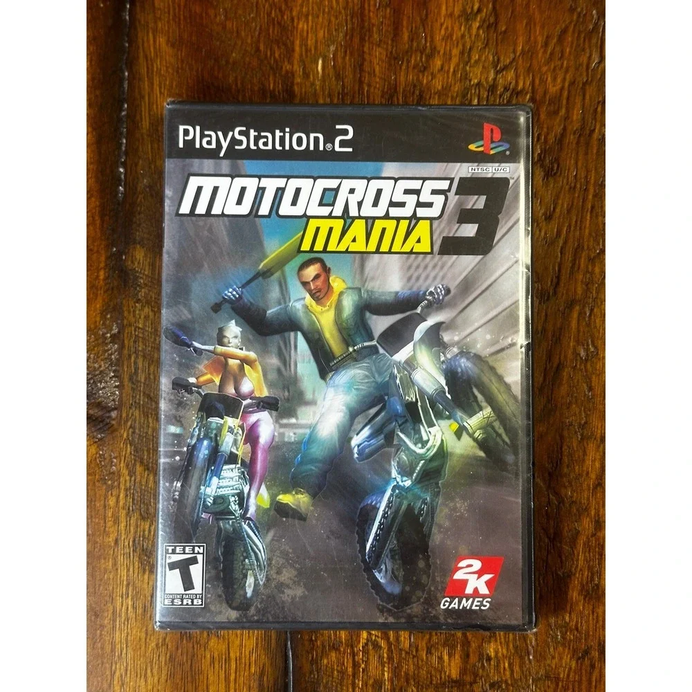 New Sealed Motocross Mania 3 Sony PlayStation 2 PS2 2005 Sealed New In Case Game