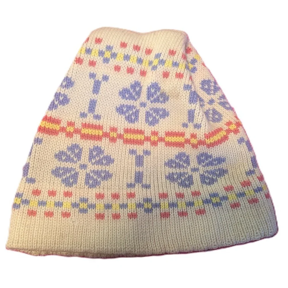 Smiley vintage wool