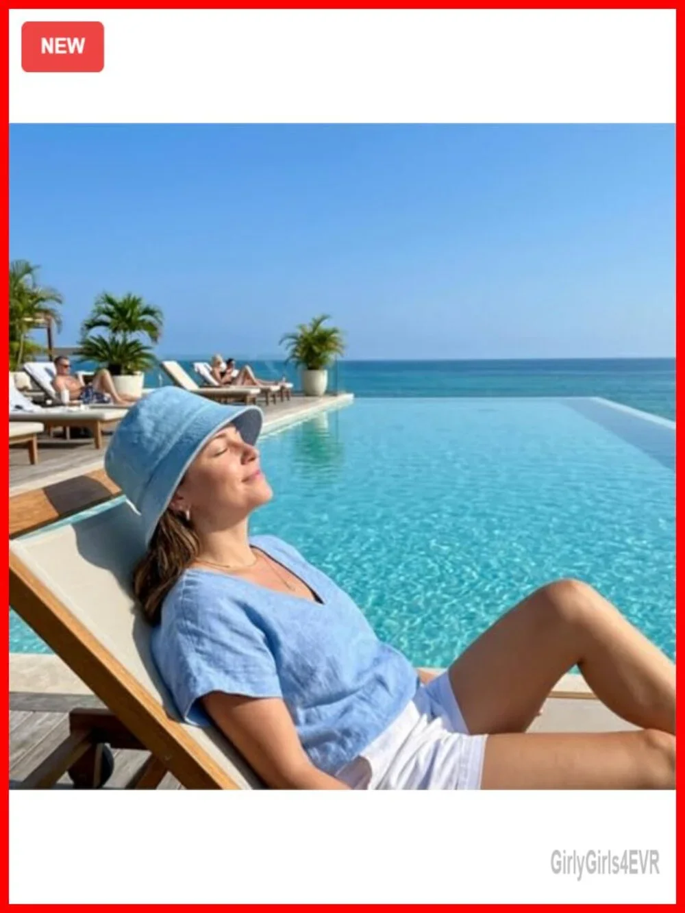 100% Cotton Bucket Hat, Packable Sun Protection Beach Hat