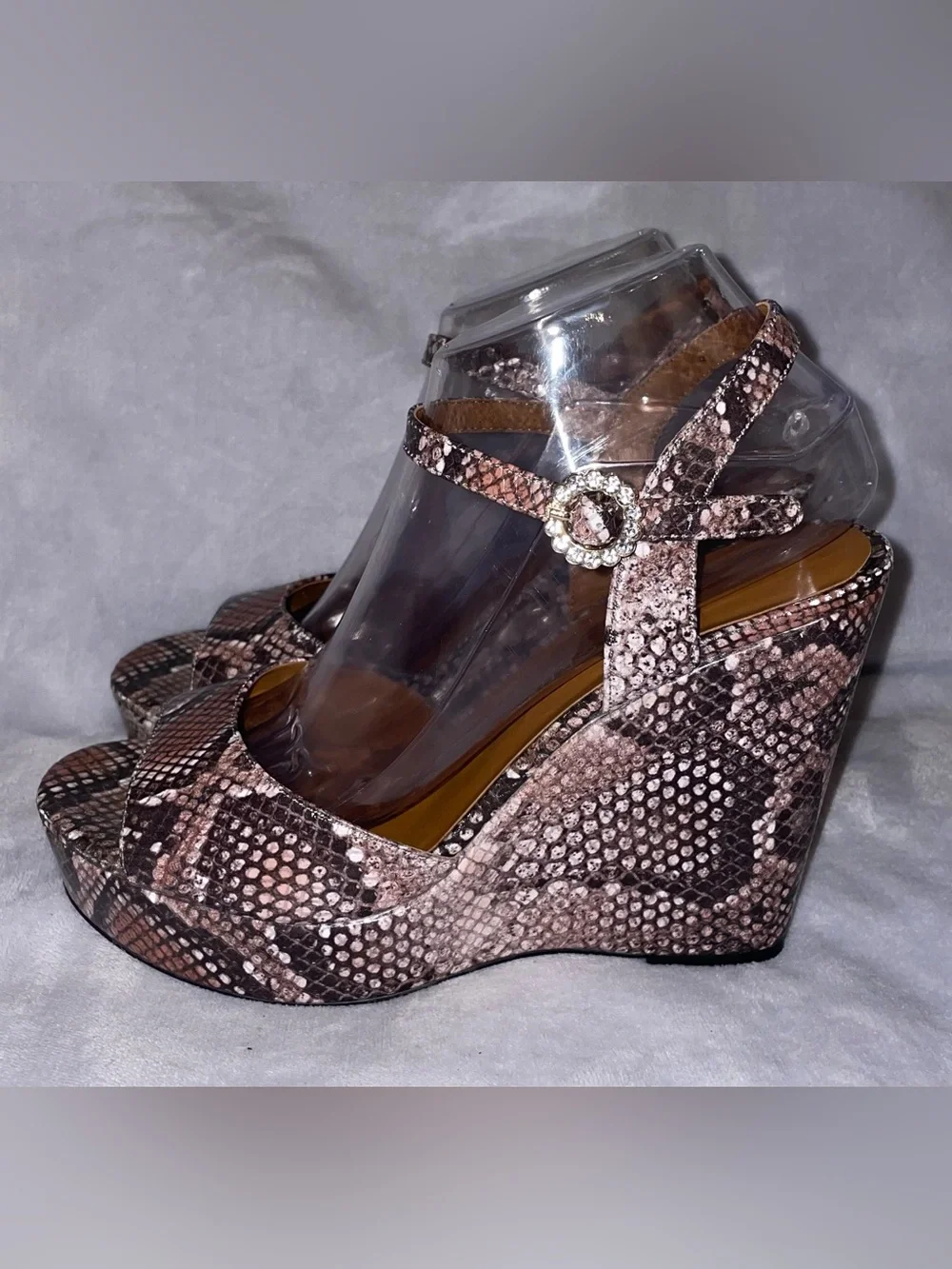 Kurt Geiger snakeskin sparkle