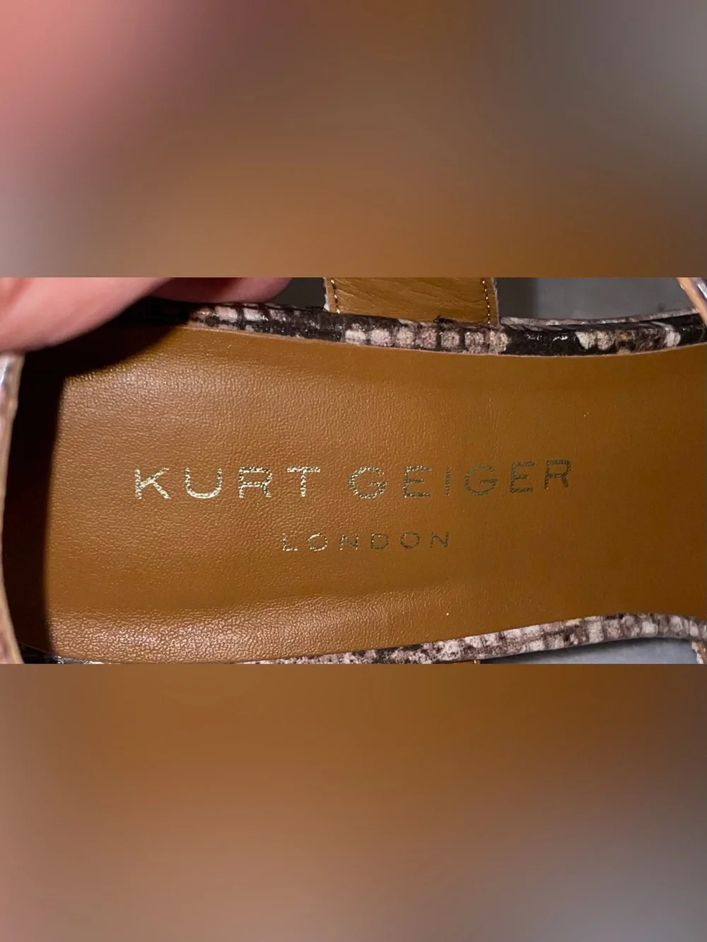 Kurt Geiger made special streetwear