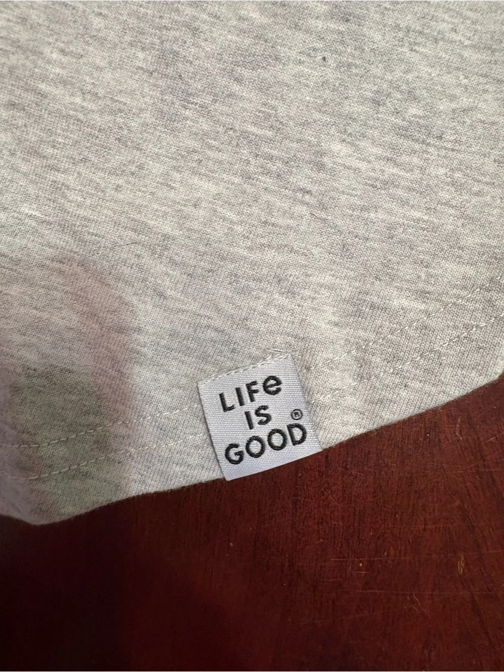 Life Is Good soft gray