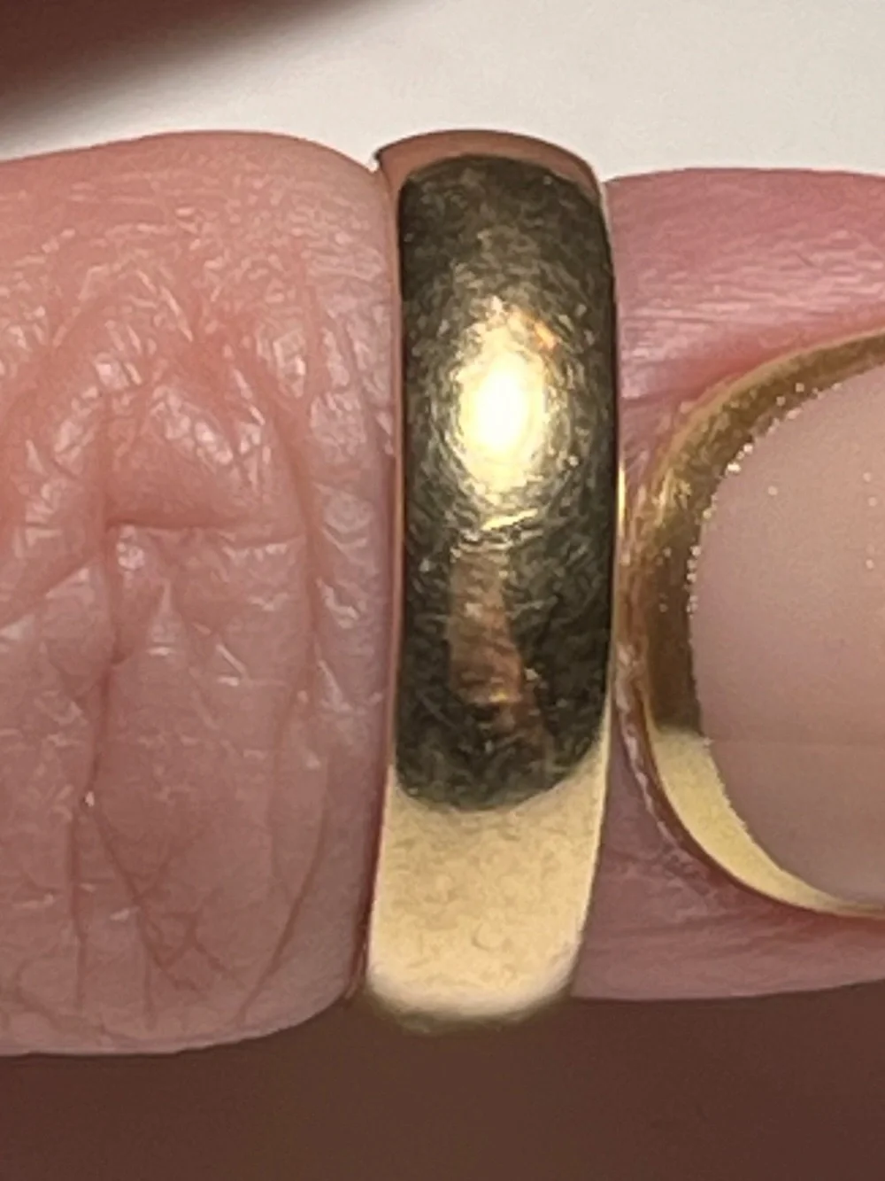 14K Yellow Gold Classic Wedding Band Unisex 4.85mm Size 7.5