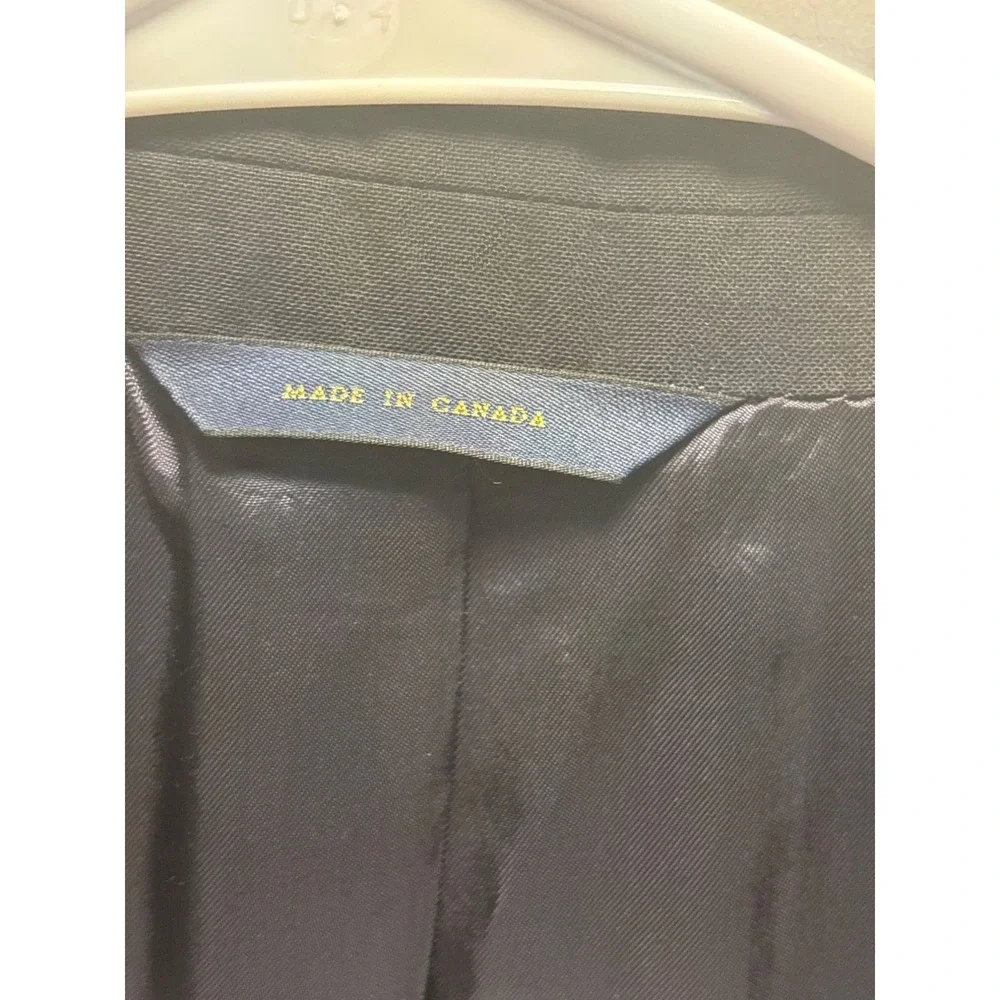 Brooks Brothers Blazer Mens Navy Blue  Loro Piana Wool Gold Buttons 43 L
