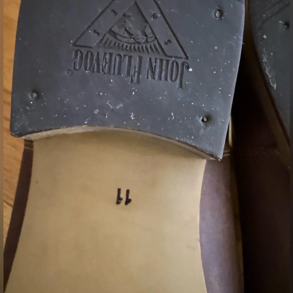 John Fluevog size 11 Chelsea boots