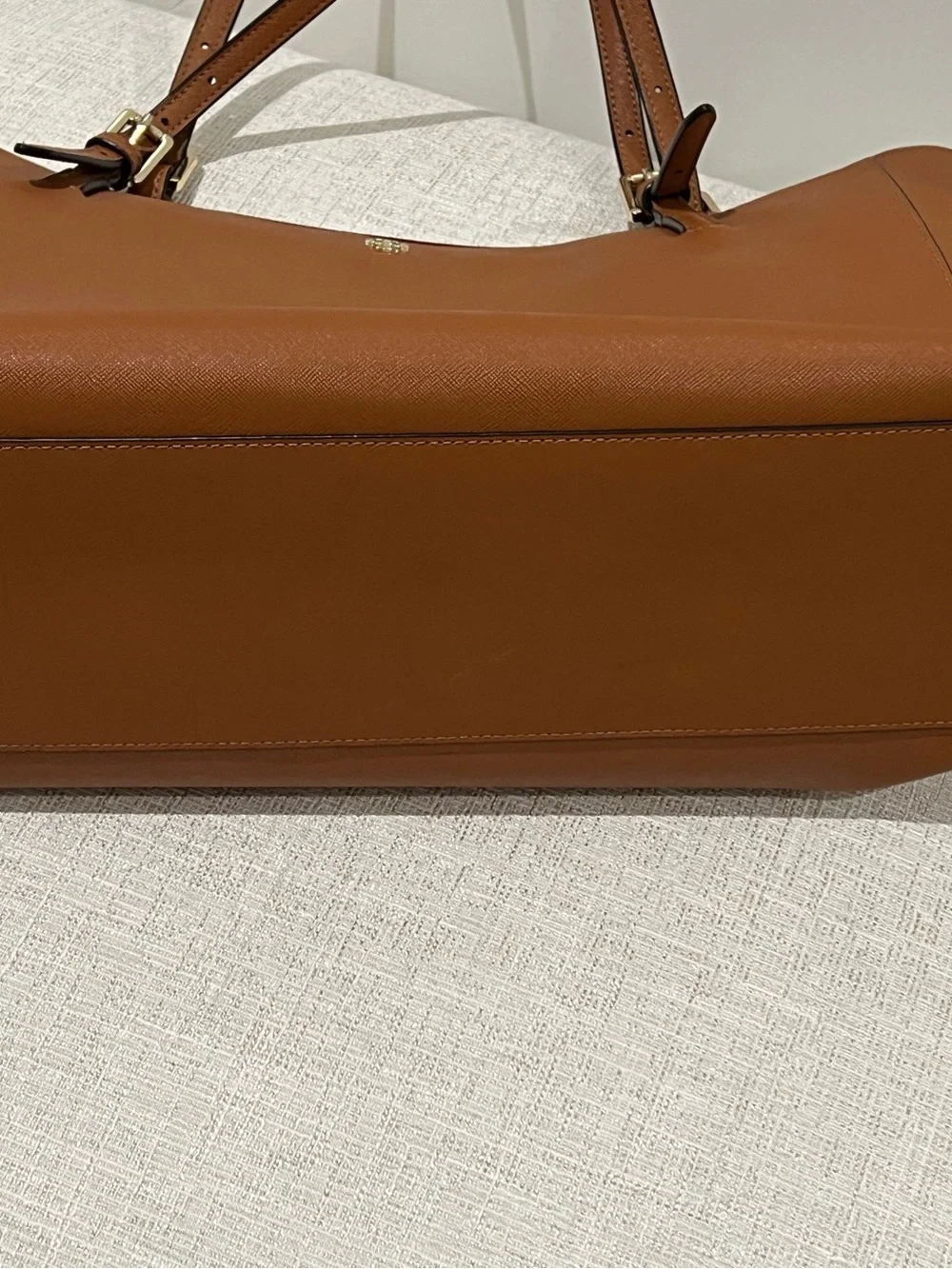Tory Burch structured cognac