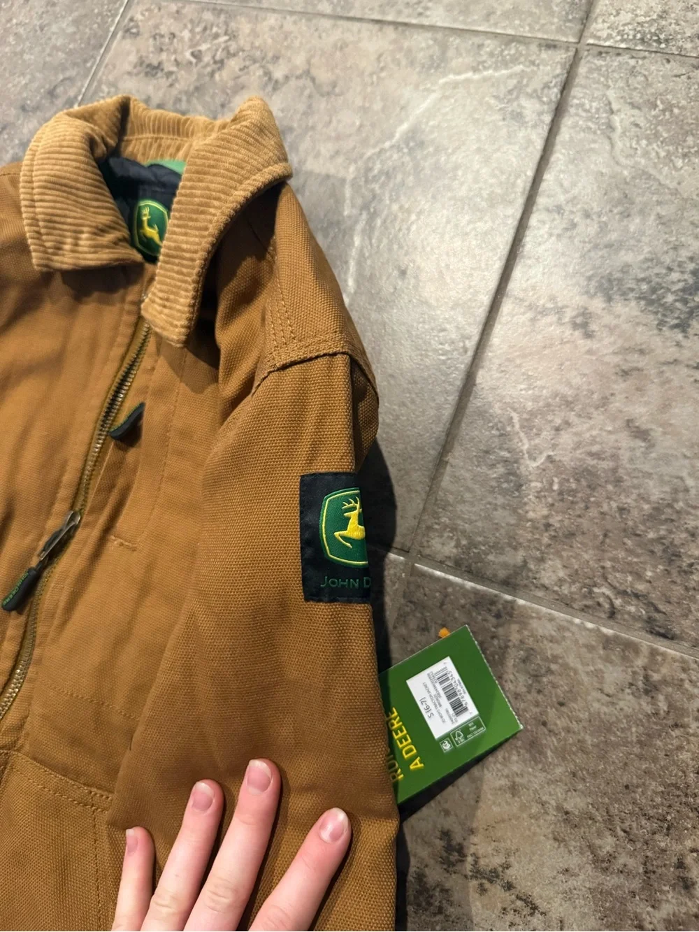 John Deere durable brown