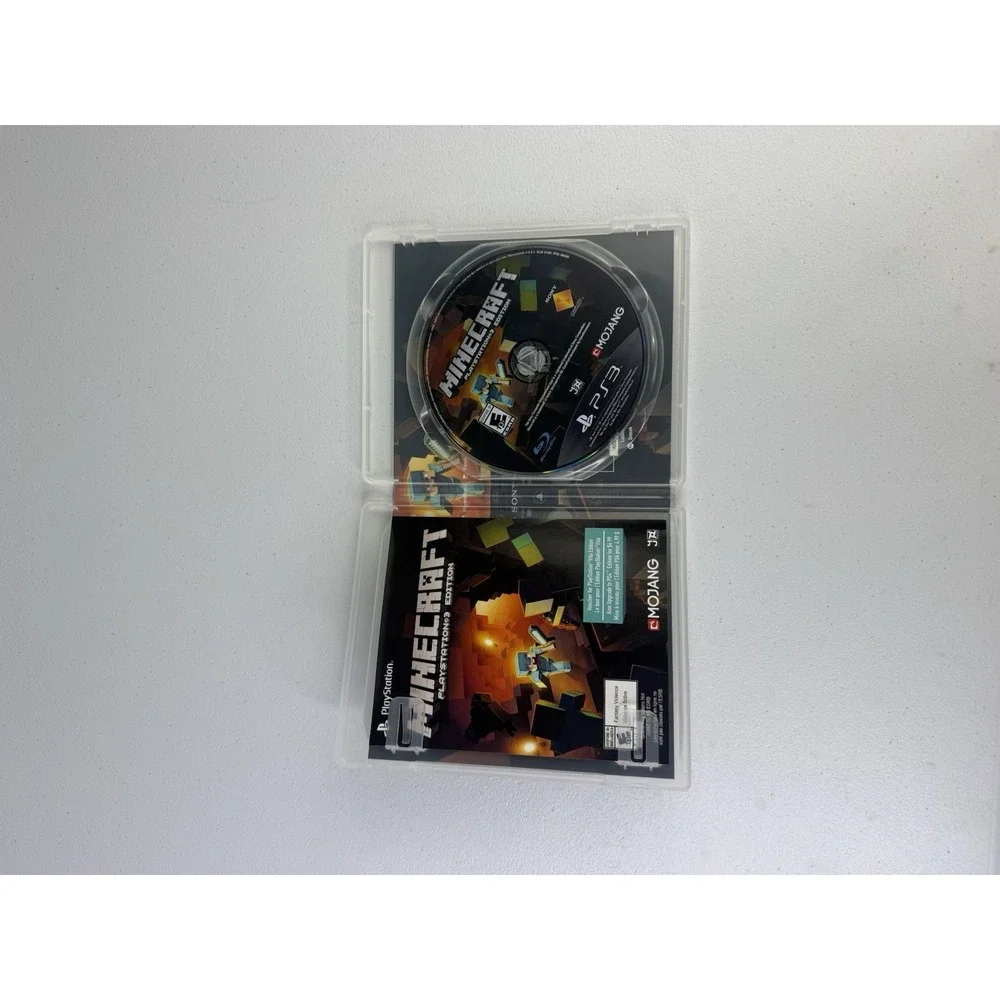 Minecraft PS3 (PlayStation 3, 2014) CIB Complete Tested Working