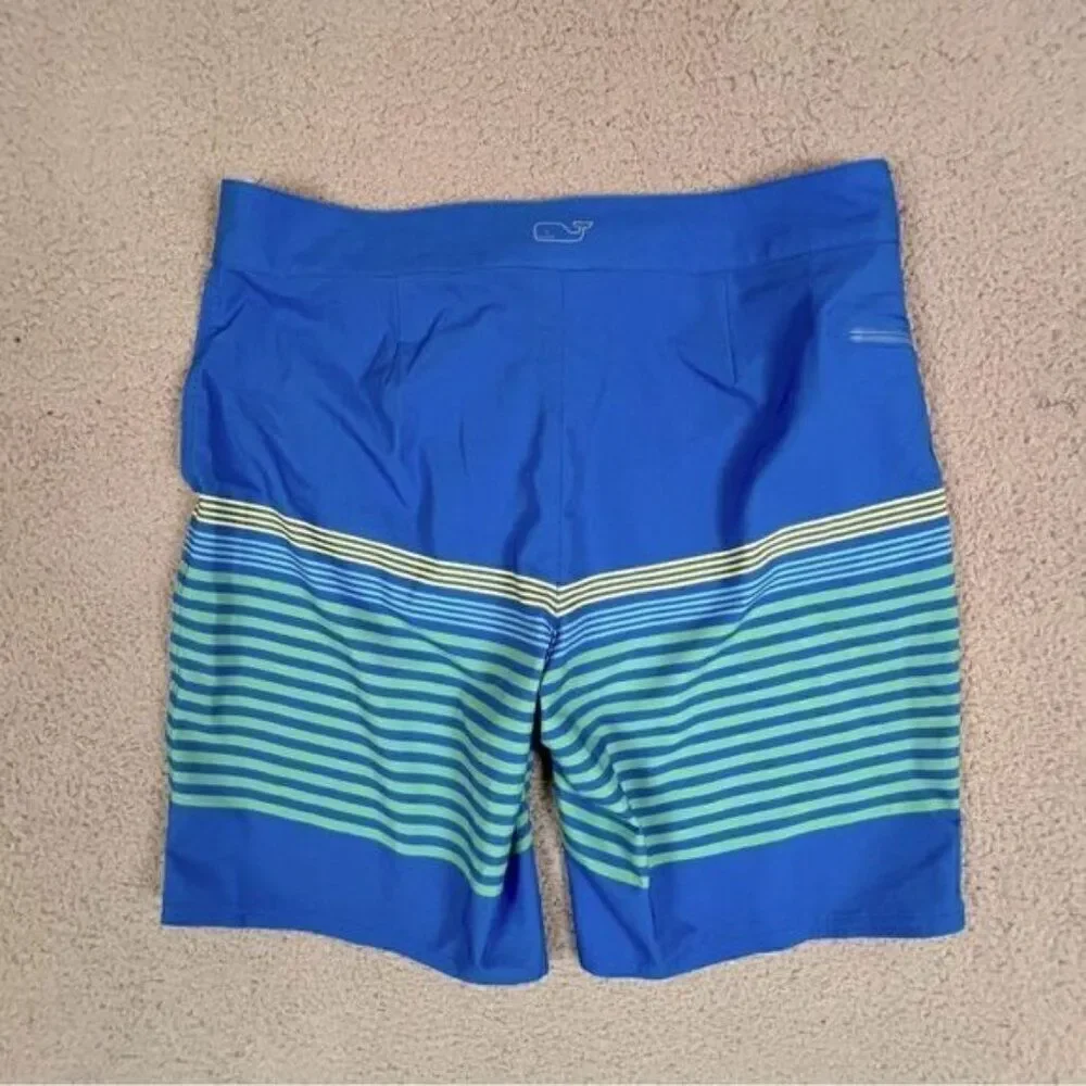 VINEYARD INES MENS SWIMMING TRINKS BLUE SIZE 32
