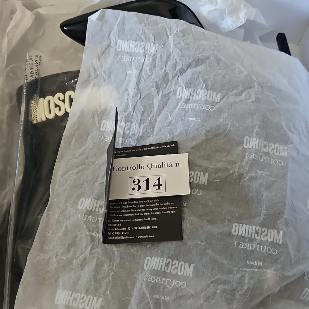 Moschino pointed these