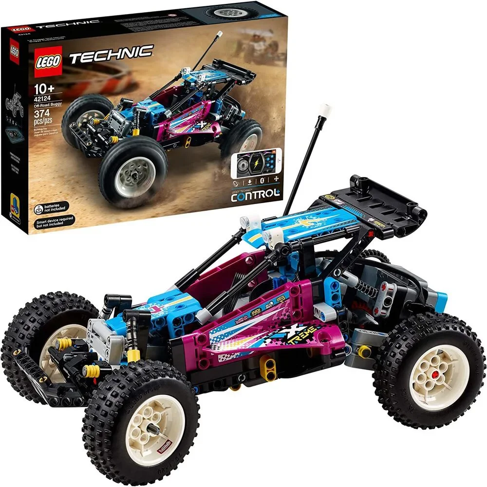 LEGO 42124 Technic Off-Road Buggy Control+ App-Controlled RC (Retired Product)