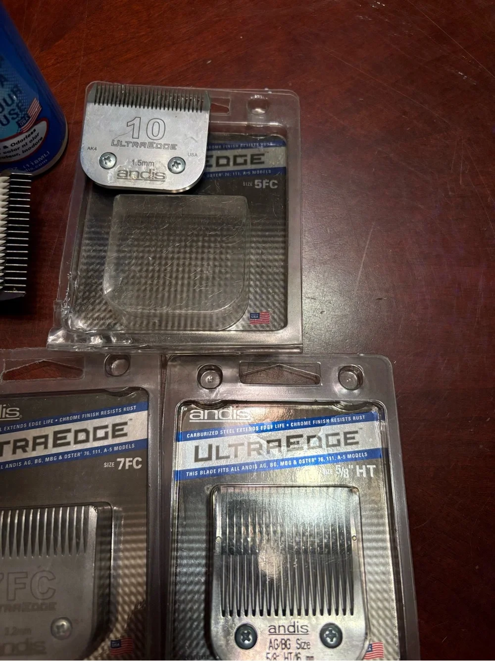 Andis Purple Corded Dog Clipper with Replacement Blades