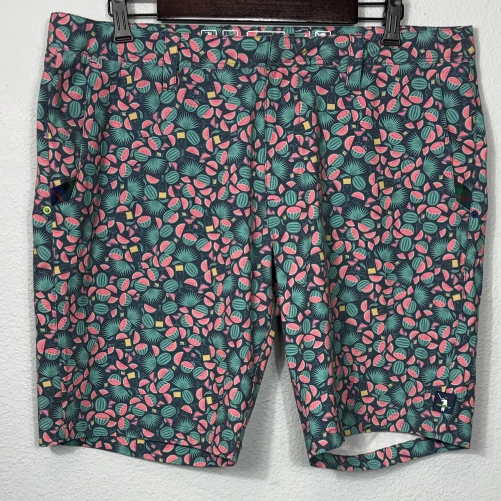 William Murray Watermelon Print Our Water Hazard Shorts