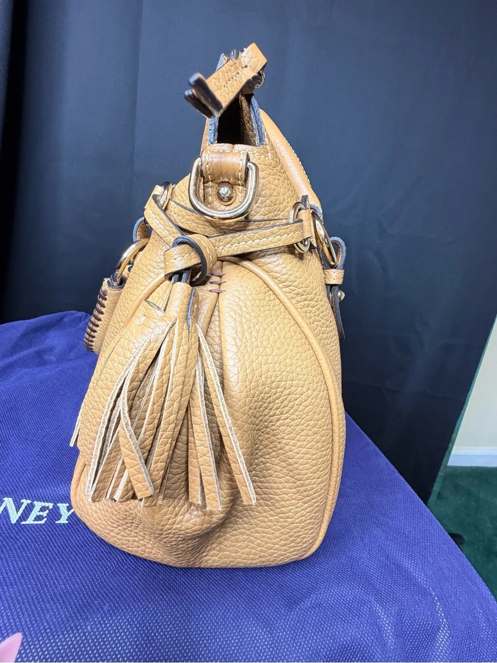 Dooney & Bourke toffee pebble
