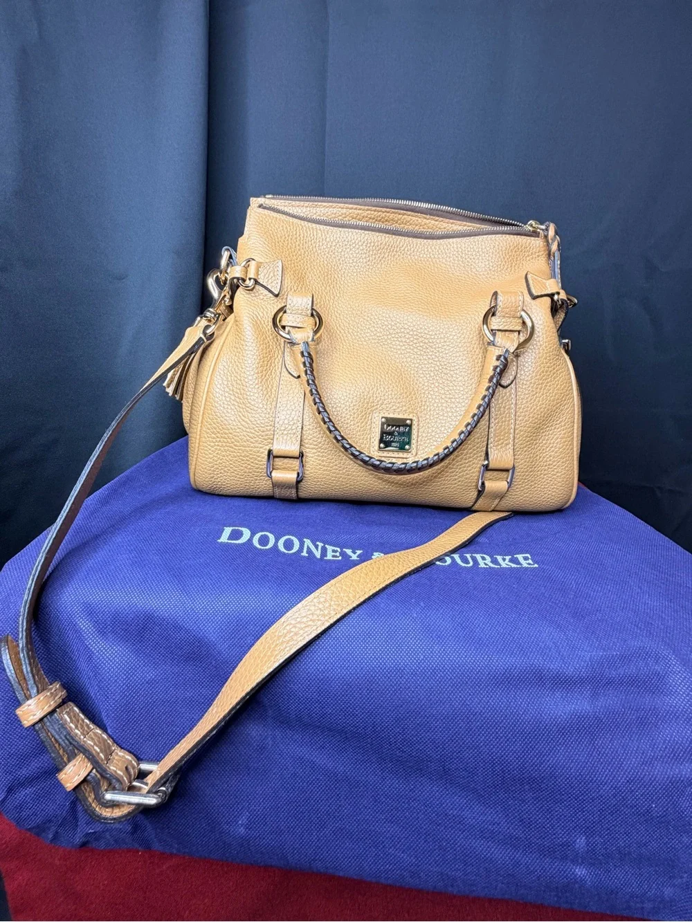 Dooney & Bourke toffee pebble