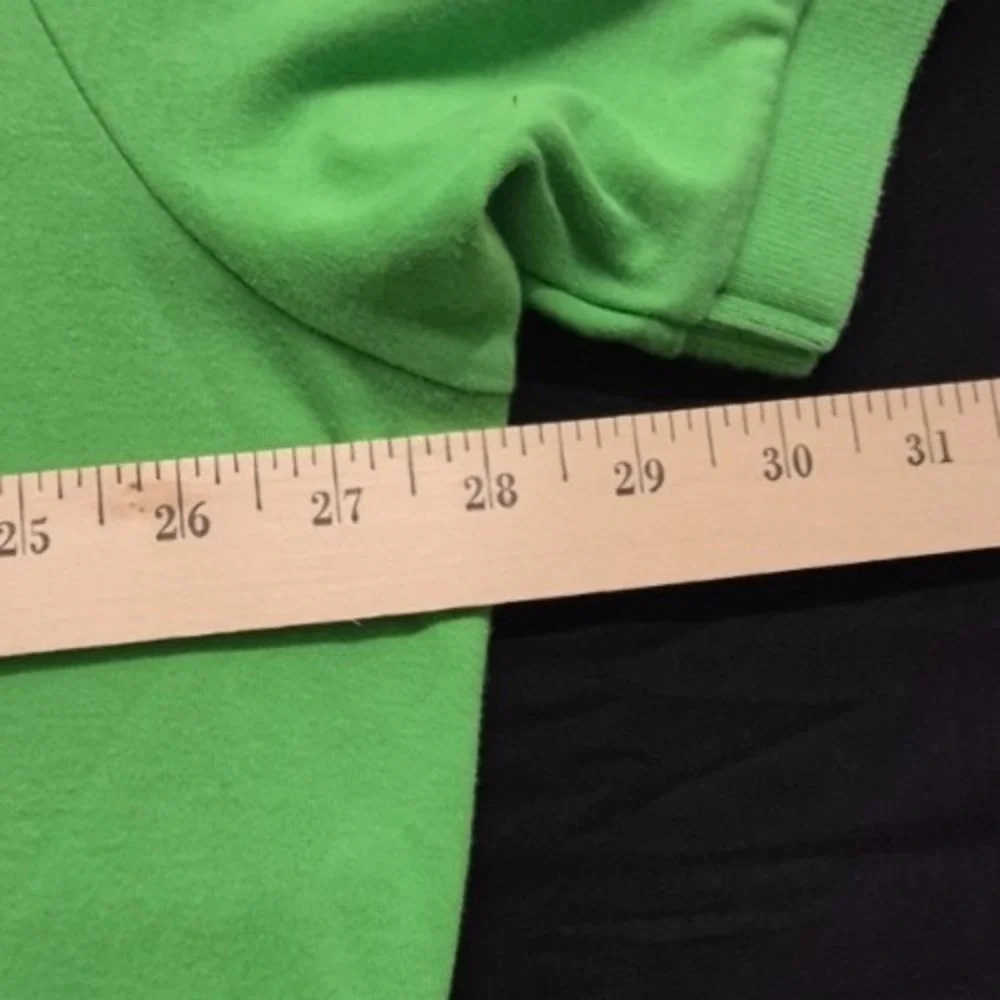 Polo Ralph Lauren men's‎ bright green polo shirt XXL orange  pony logo Cotton