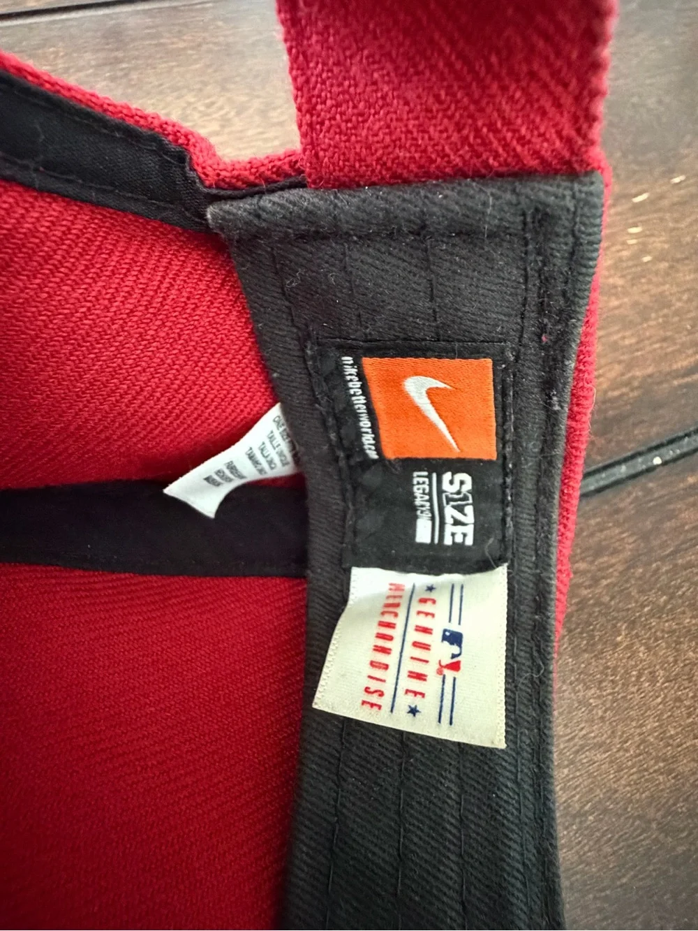 Nike cap fabric black