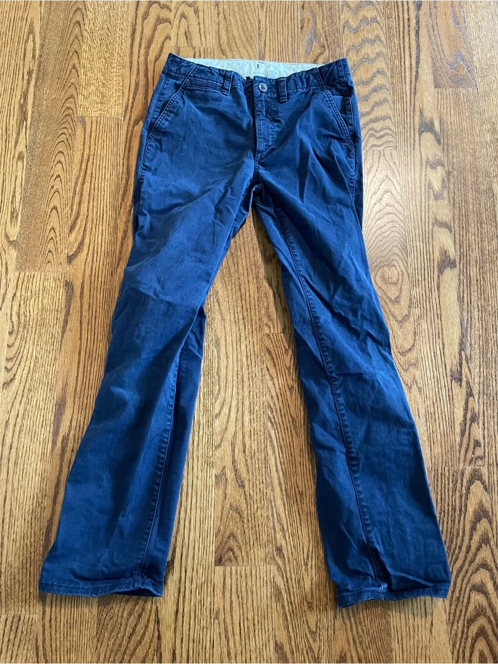 GAP Kids navy blue chino-style pants size 14