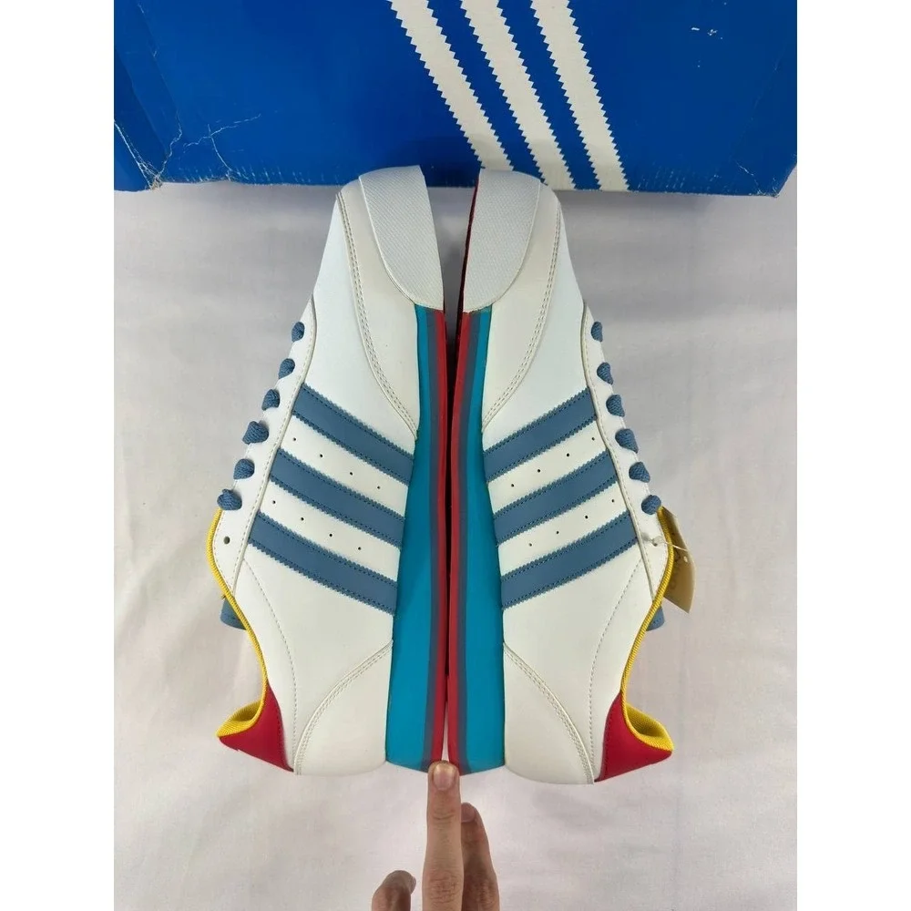 Adidas Orion 2 White Leather Casual Sneakers 2013 Men's G66838 Size 12