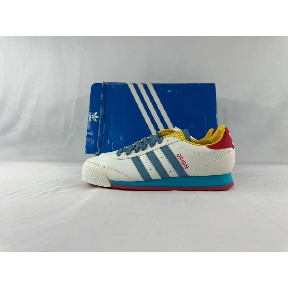 Adidas Orion 2 White Leather Casual Sneakers 2013 Men's G66838 Size 12