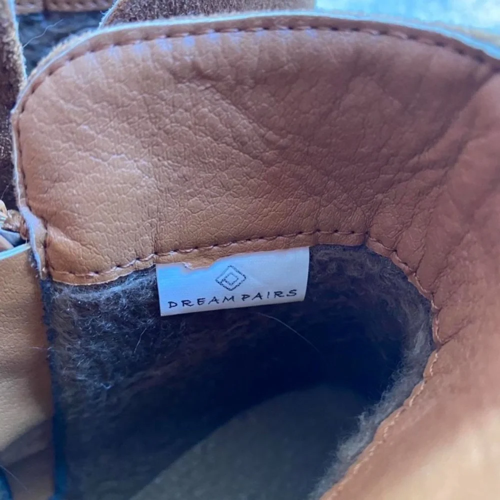 Dream Pairs Ankle Booties size 8.5 Brown