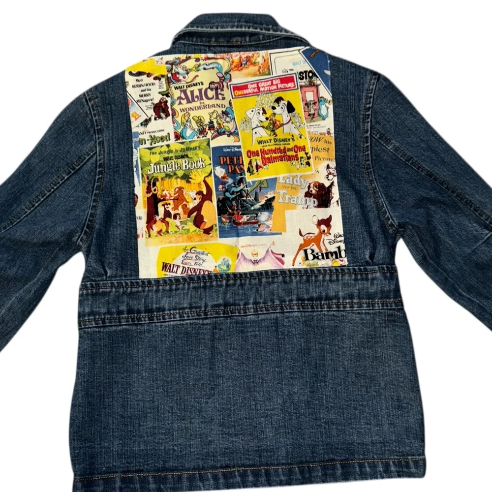 GAP Denim Upcycled Disney coat 5/6