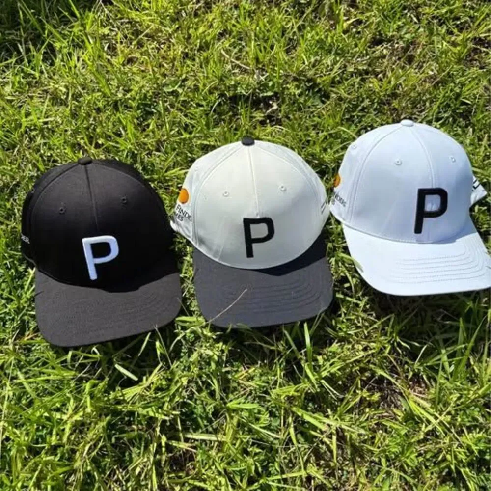 Puma P Cap Golf Hats - Set of 3