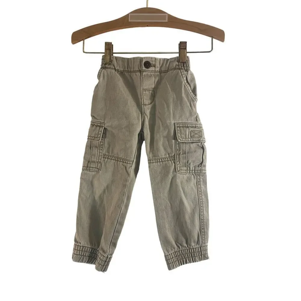 CARTER’S Boy’s Cargo Joggers / Size: 2T
