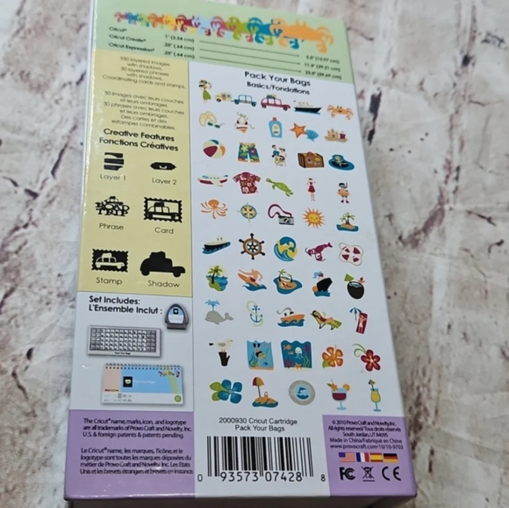 Cricut shapes cartridhe
