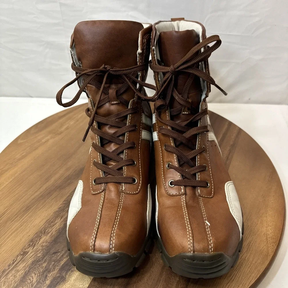 GBX leather ankle