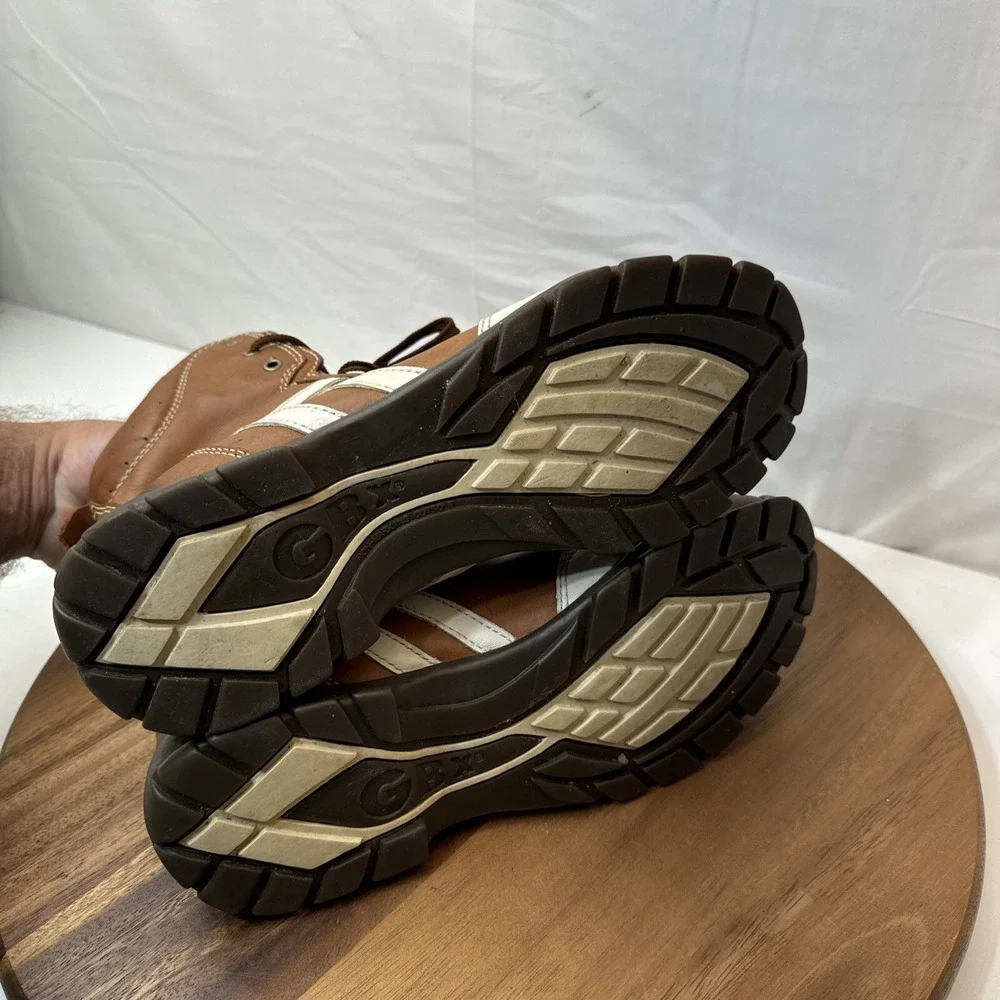 GBX leather ankle