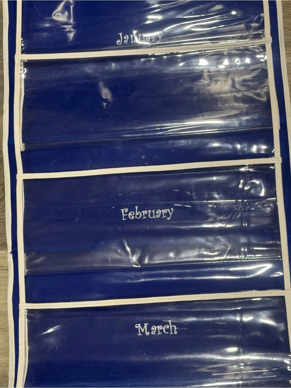 Unbranded printed or month