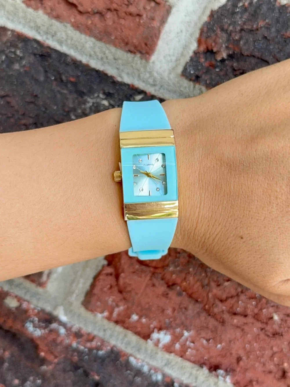 Anthropologie bright aqua