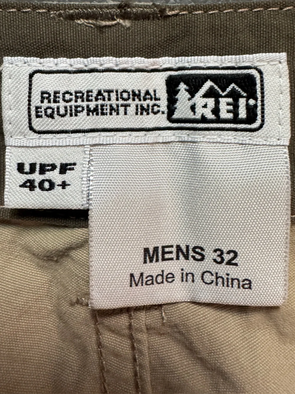 REI rise size