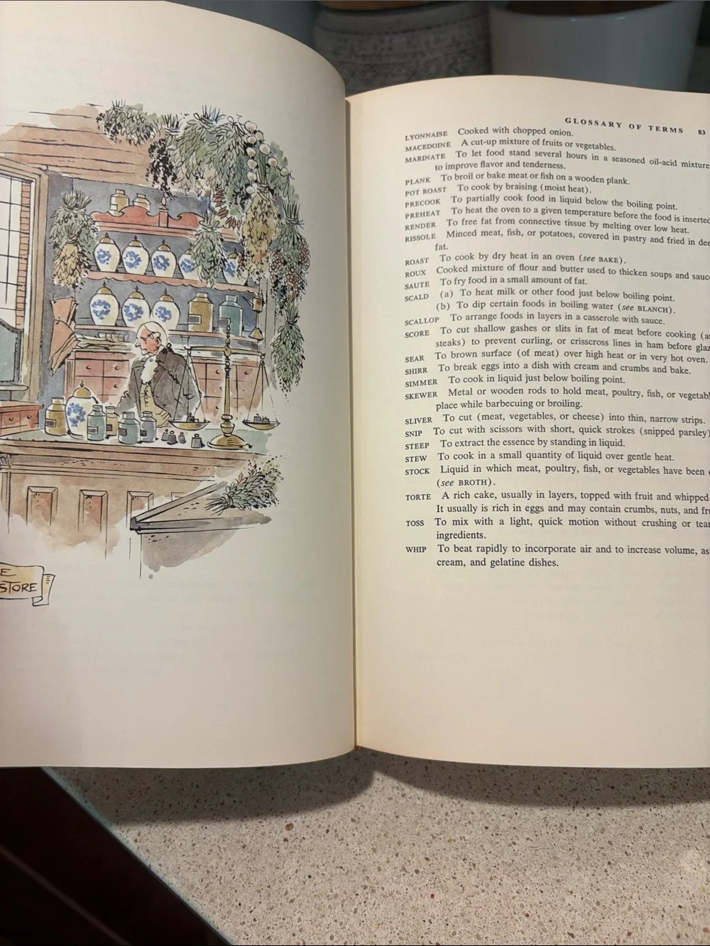 The Spice Cookbook vintage cookbook