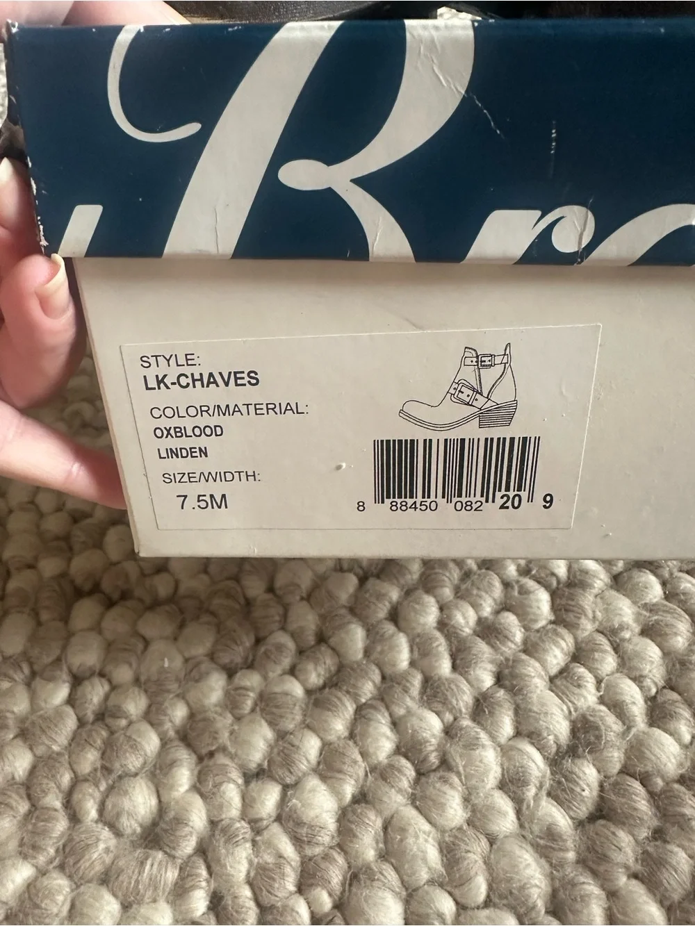 Lucky Brand leather ankle
