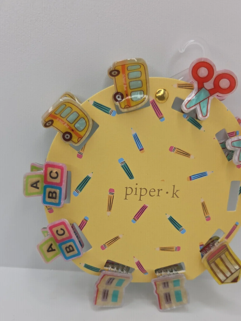 ✨️▪️Piper K ▪️ School Supplies Hair Claw Mini Clips Set Of 10