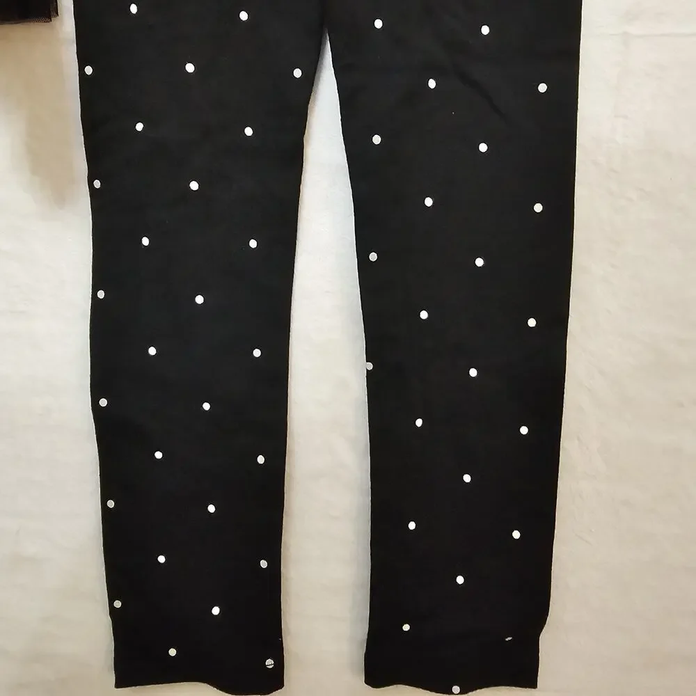 NWT Girls Halloween Set 2T Spook Cute Festive Whimsical Cat Kitten Bat Leggings