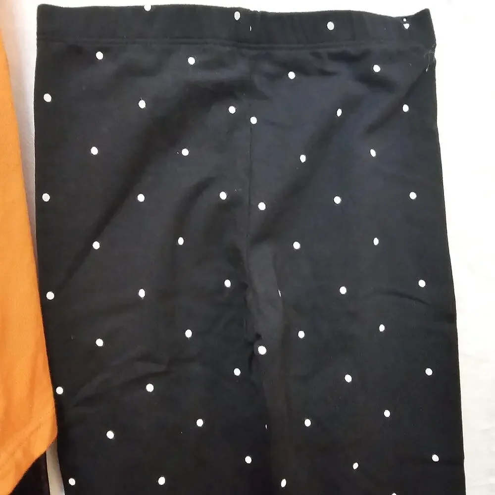 NWT Girls Halloween Set 2T Spook Cute Festive Whimsical Cat Kitten Bat Leggings