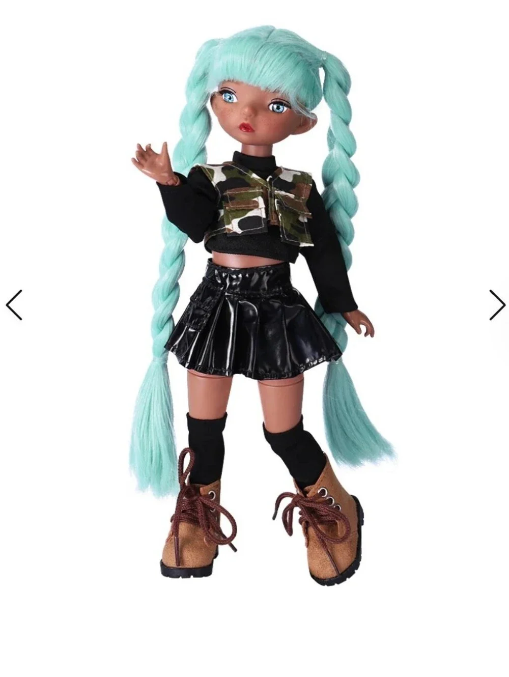 Queban BJD Girls Fashion Dress Up Party Night Cool Girl 9